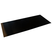 Top plate -black, Kegcooler Low 1600, 1600x600x10mm